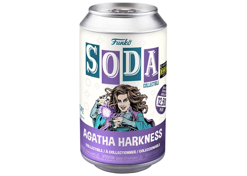 Funko Soda Marvel Studios Agatha Harkness Entertainment Earth Exclusive Figure Sealed Can