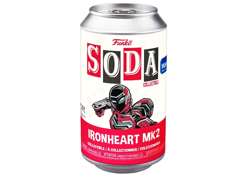 Funko Soda Marvel Studios Black Panther Wakanda Forever Ironheart MK2 Walmart Exclusive Figure Sealed Can