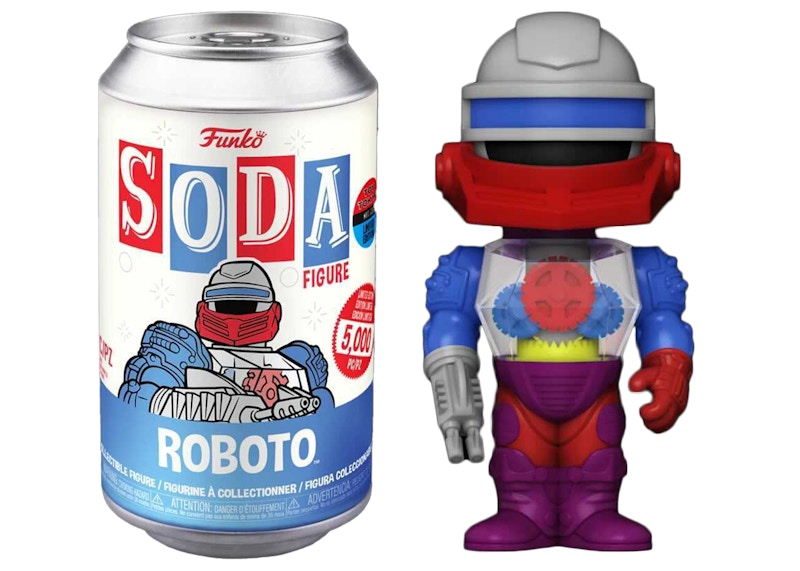 Funko Soda Masters Of The Universe Roboto 2021 NYCC Toy Tokyo Exclusive Open Can Figure