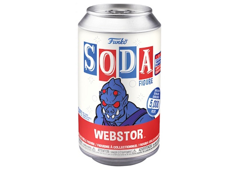 Funko Soda Masters Of The Universe Webstor 2021 Summer Virtual Funkon Exclusive Figure Sealed Can