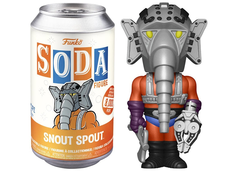 Funko Soda Masters of The Universe Snout Spout Open Can Chase Figure