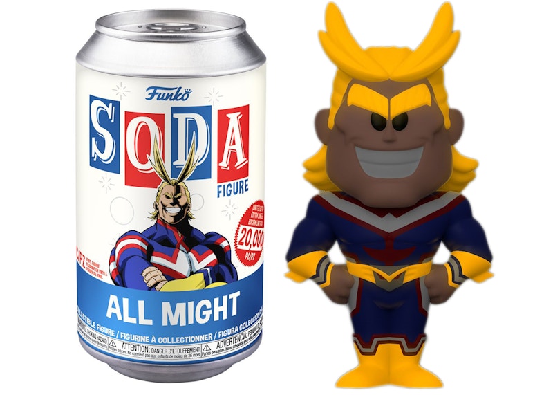 Funko Soda My Hero Academia All Might Open Can Chase Figure