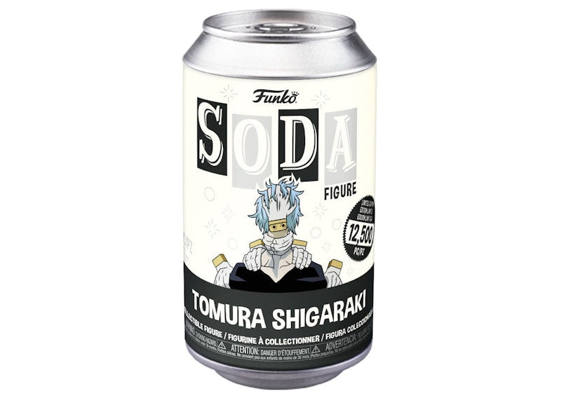 Funko Soda My Hero Academia Tomura Shigaraki Figure Sealed Can
