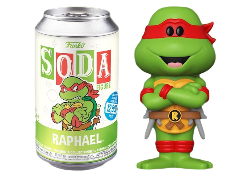 Funko Soda TMNT Raphael Opened Can Common Figure