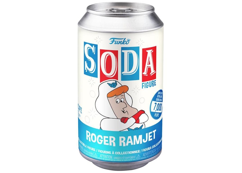 Funko Soda Roger Ramjet Sealed Can Figure