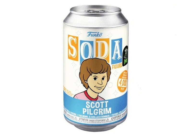 Funko Soda Scott Pilgrim Emerald City ComicCon Exclusive Figure Sealed Can