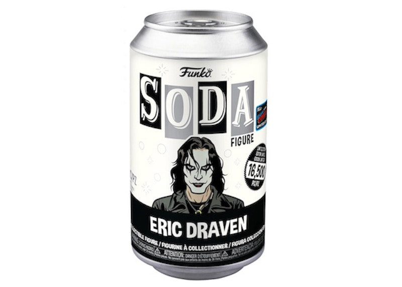 Funko Soda The Crow Eric Draven 2022 NYCC Exclusive Figure Sealed Can