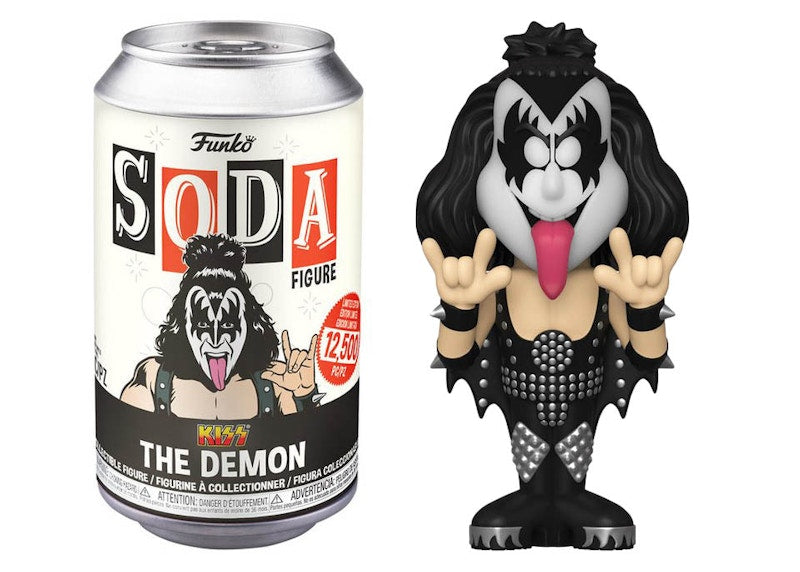 Funko Soda KISS The Demon Opened Can Common Figure
