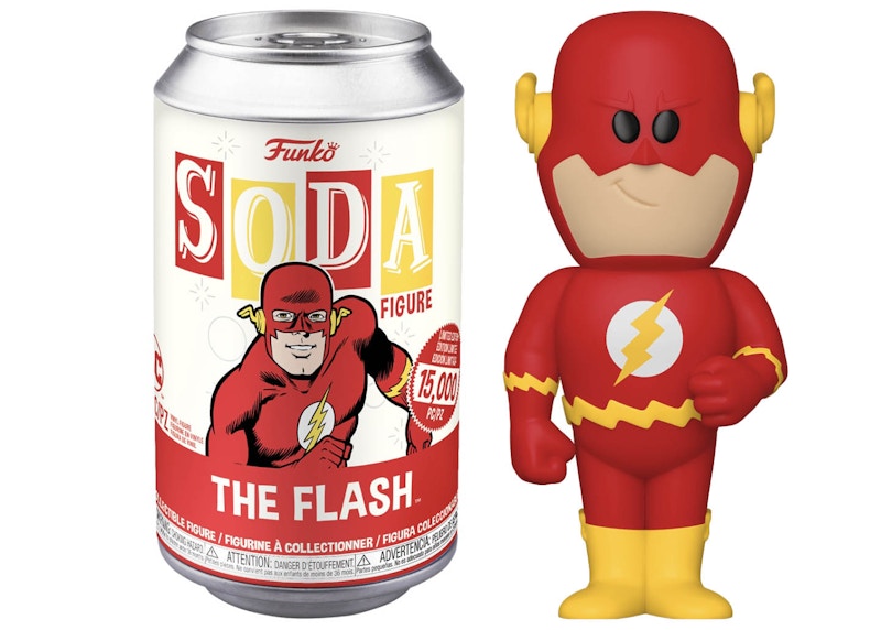 Funko Soda DC Comics The Flash Opened Can Common Figure