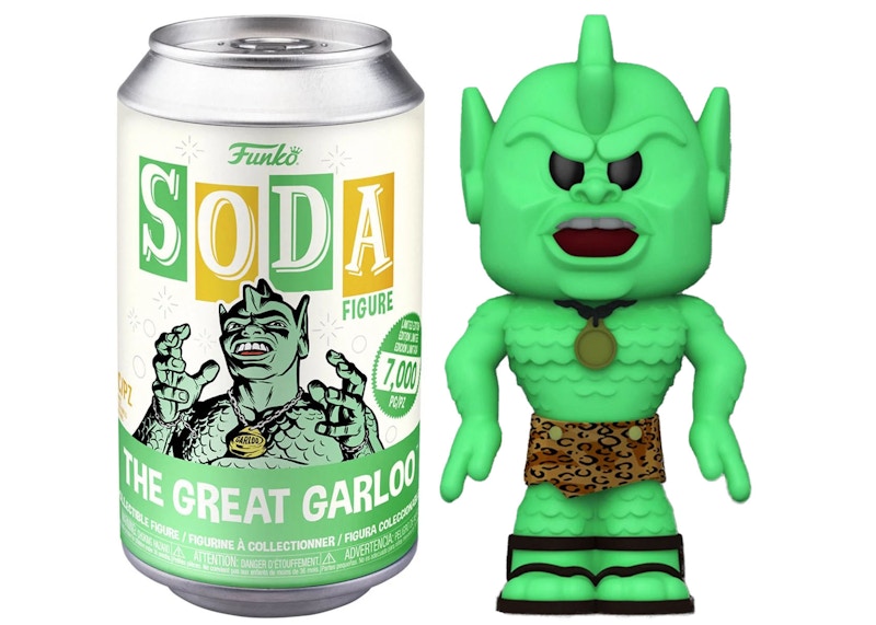 Funko Soda The Great Garloo GITD Open Can Chase Figure