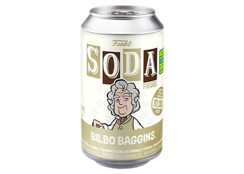 Funko Soda The Lord of the Rings Bilbo Baggins 2022 Summer Convention Exclusive Figure Sealed Can