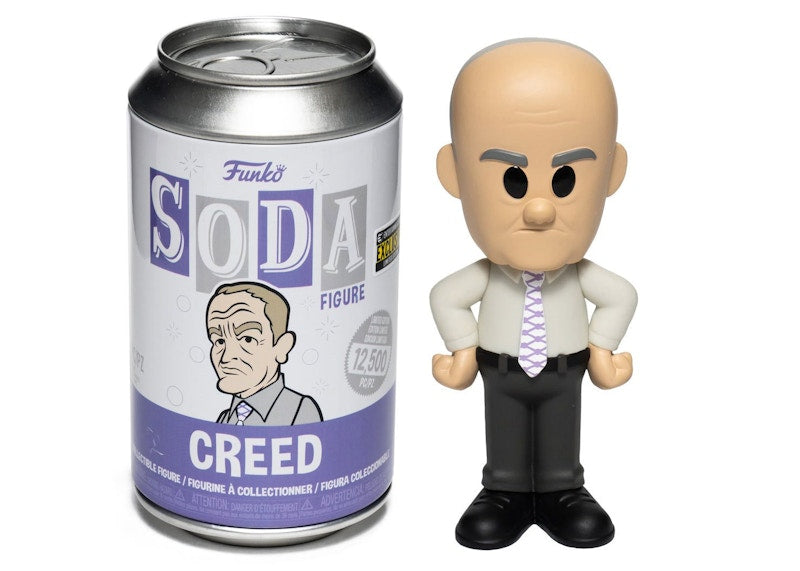 Funko Soda The Office Creed Entertainment Earth Exclusive Open Can Figure