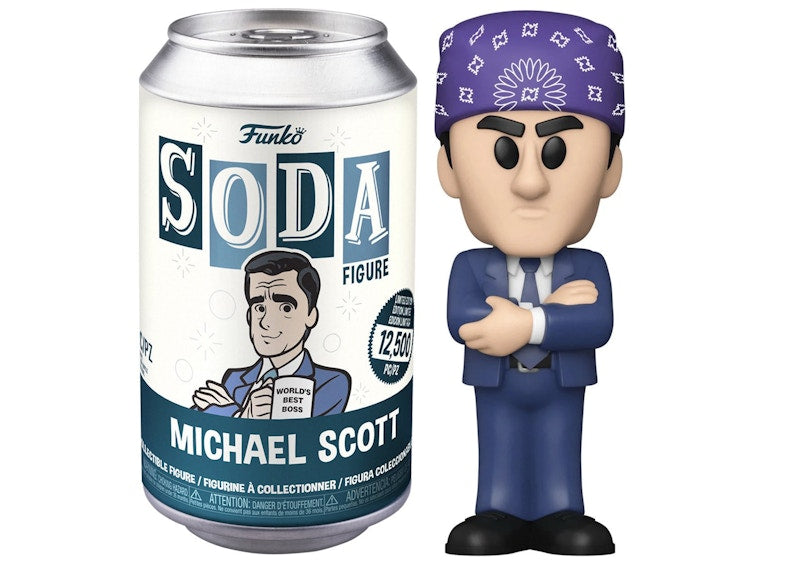 Funko Soda The Office Michael Scott Open Can Chase Figure