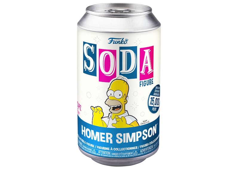 Funko Soda The Simpsons Homer Simpson Figure Sealed Can