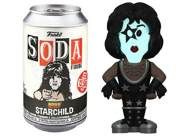 Funko Soda KISS The Starchild Opened Can Chase Figure
