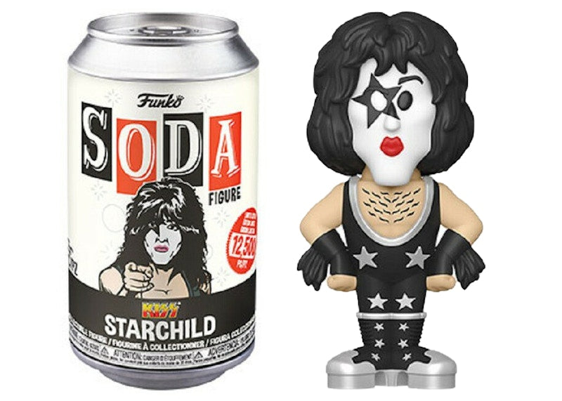 Funko Soda KISS The Starchild Opened Can Common Figure