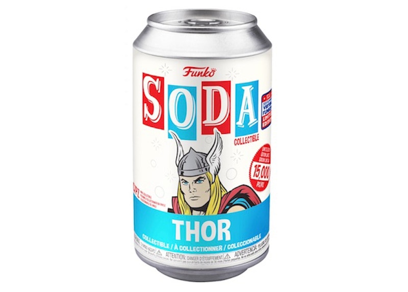 Funko Soda Thor 2021 Summer Virtual Funkon Exclusive Figure Sealed Can