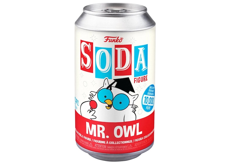 Funko Soda Tootsie Roll Mr. Owl Figure Sealed Can