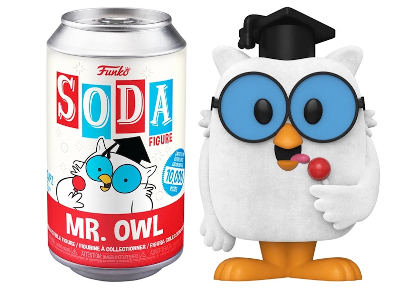 Funko Soda Tootsie Roll Mr. Owl Open Can Chase Figure
