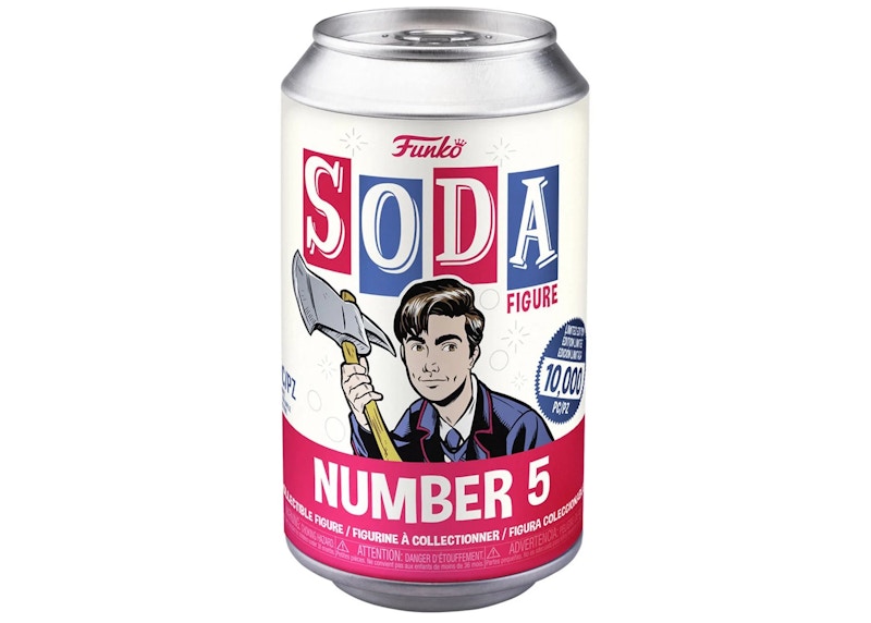 Funko Soda Umbrella Academy Number 5 Figure Sealed Can