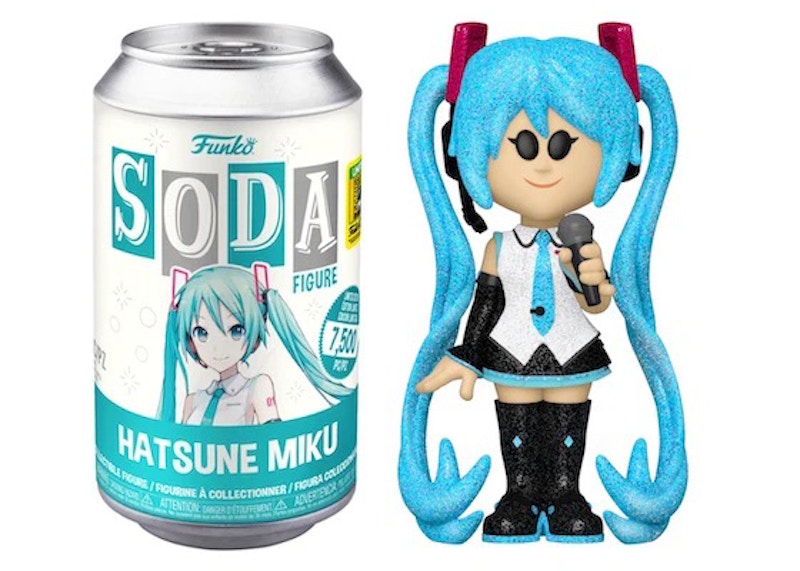 Funko Soda Vocaloid Hatsune Miku 2022 SDCC Exclusive Open Can Chase Figure