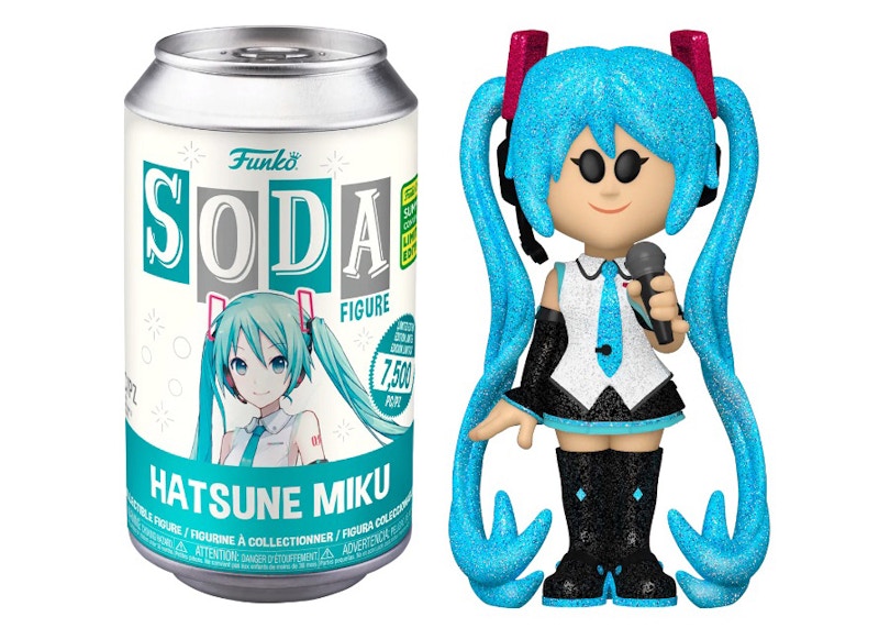 Funko Soda Vocaloid Hatsune Miku 2022 Summer Convention Exclusive Open Can Chase Figure