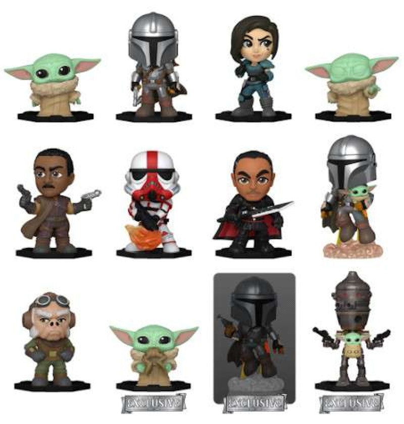 Funko Star Wars Mystery Minis The Mandalorian RANDOM Exclusive Specialty Series Version Specialty Series Exclusive Mystery Pack