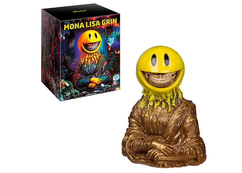 Funko x Ron English Gold Mona Lisa Grin Funko Shop Exclusive (Edition of 500) Figure