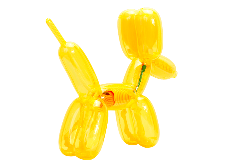 Funny Anatomy Mighty Jaxx Clear Balloon Dog Funny Anatomy Figure