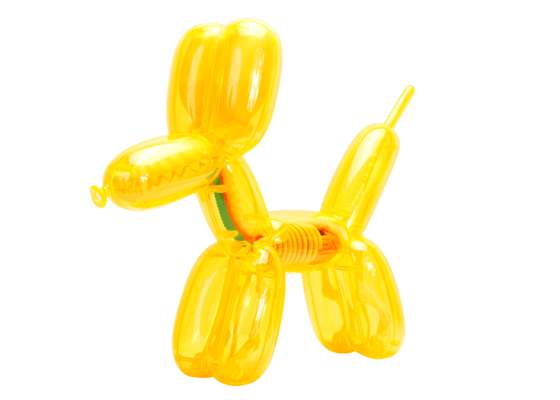 Funny Anatomy Mighty Jaxx Clear Balloon Dog Funny Anatomy Figure