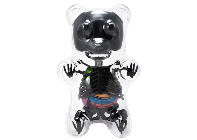 Funny Anatomy Mighty Jaxx Metallic Black Gummi Bear Figure