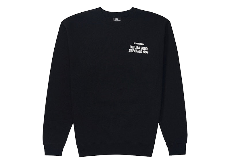 Futura Bronx Museum x Blue City Crewneck Black