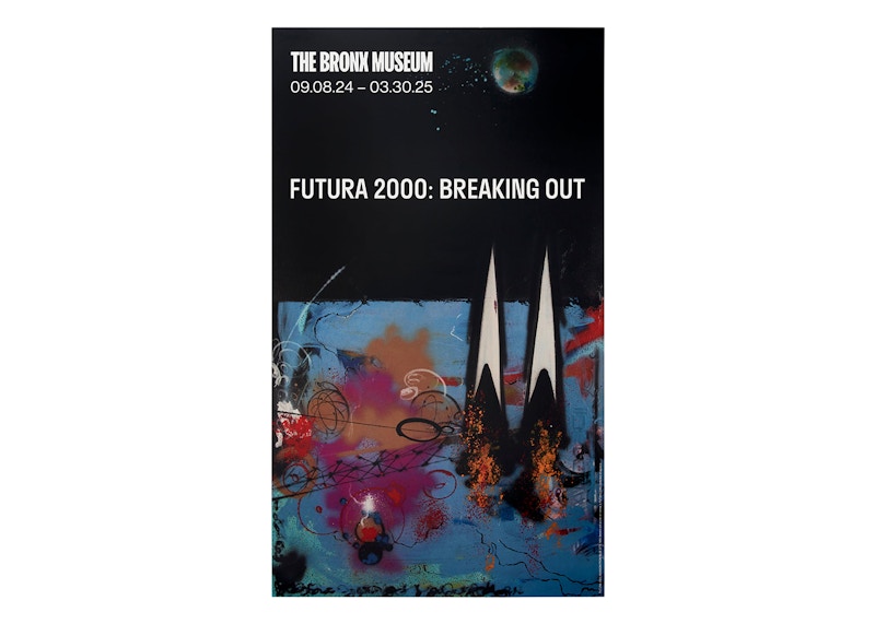 Futura Bronx Museum x Exhibition Poster Multicolor