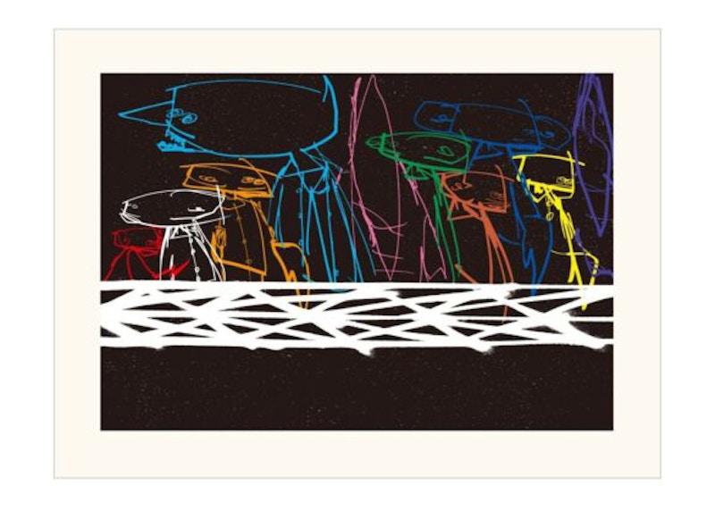 Futura Laboratories Community Print Black (Signed, Edition of 100)