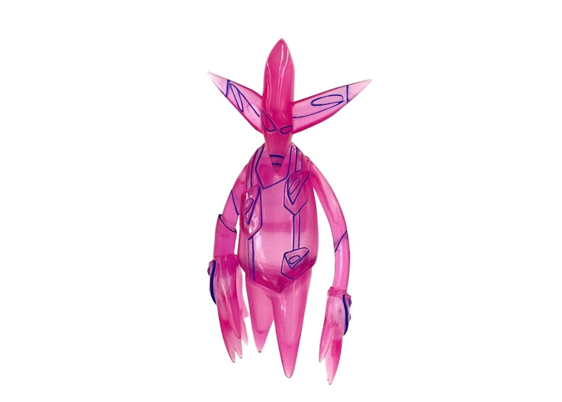 Futura Laboratories FL-001 Mini Pointman Vinyl Figure Transparent Pink