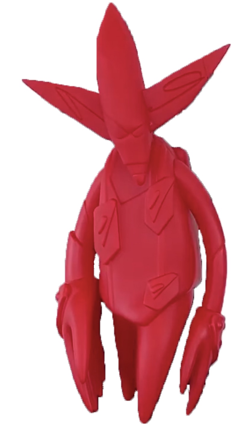 Futura Laboratories Laboratories FL-001 Pointman Figure Red