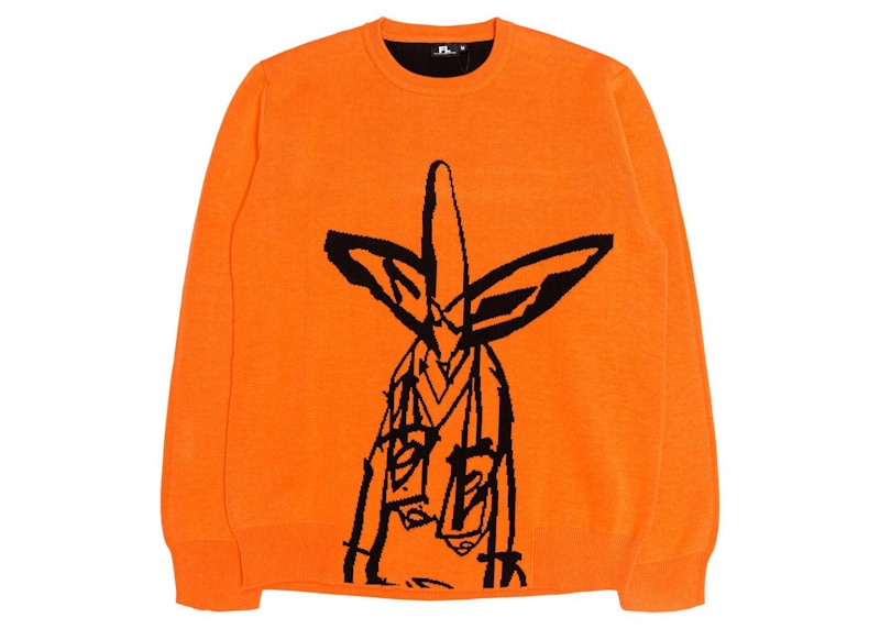 Futura Laboratories Pointman Knit Sweater Orange