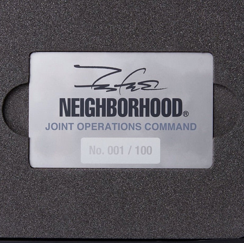 Futura Laboratories x Neighborhood Booze Pointman (Edition of 100) Incense Chamber Black