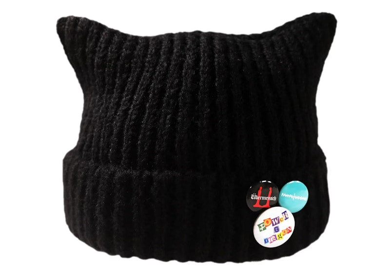 G-Dragon Knit Cap Black