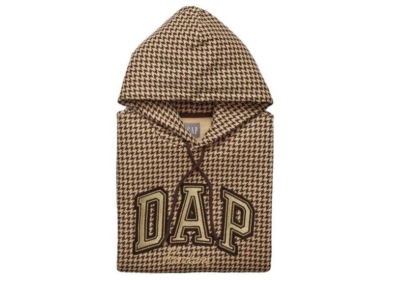 Gap x Dapper Dan DAP Arch Logo Hoodie Camel