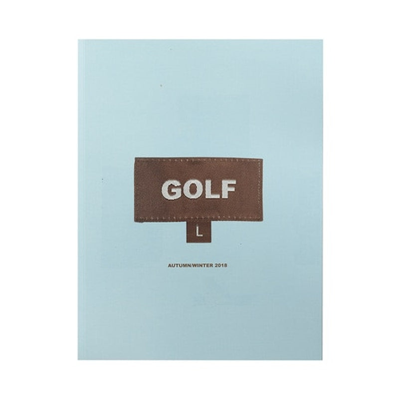 GOLF Golf 2018 Retrospective Catalog Book Sky Blue