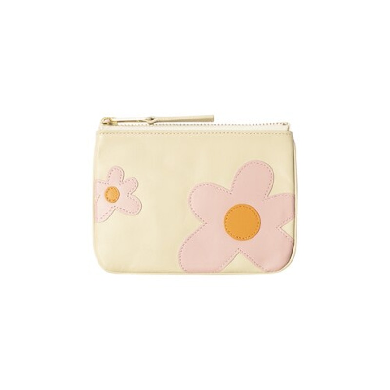 GOLF Golf le FLEUR Coin Wallet Cream