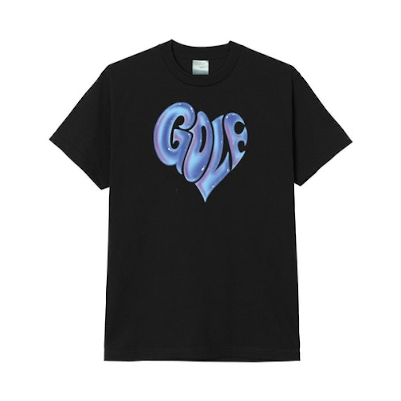 GOLF Heart Tee Black
