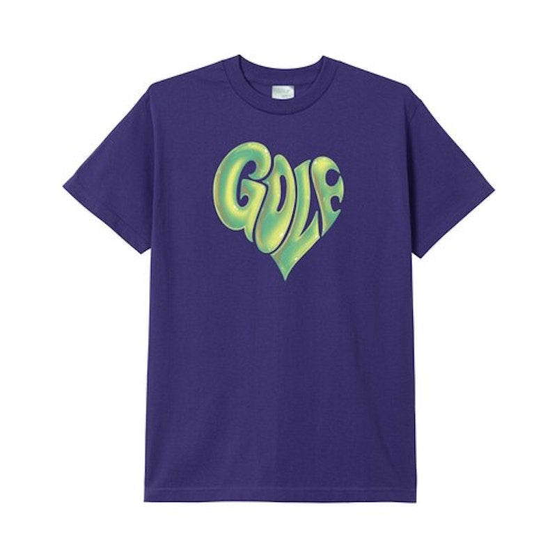 GOLF Heart Tee Purple