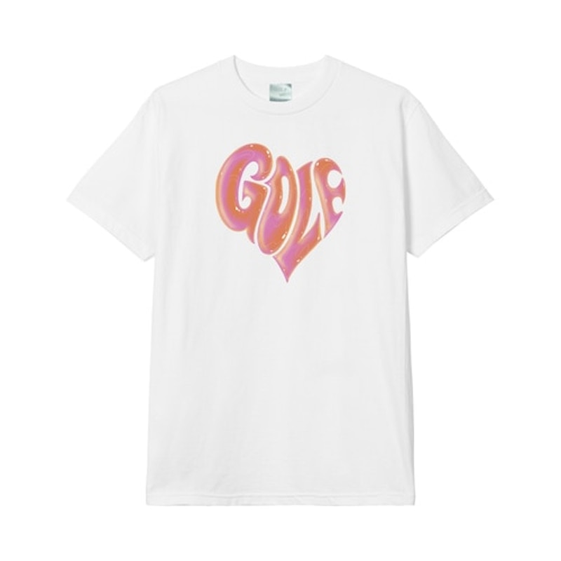 GOLF Heart Tee White
