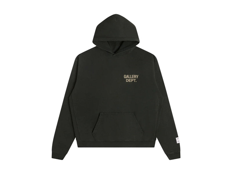 Gallery Dept. 90's Logo Hoodie Vintage Black