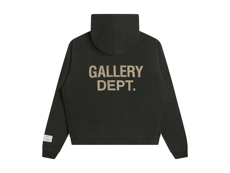 Gallery Dept. 90's GD Logo Hoodie Vintage Black