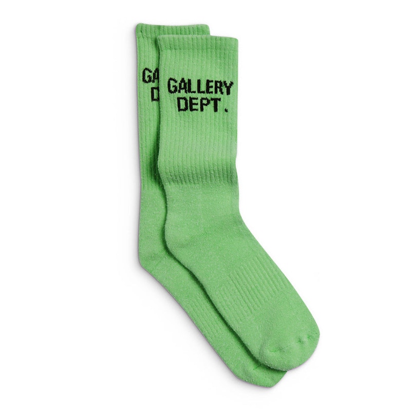 Gallery Dept. Clean Sock Flo Green