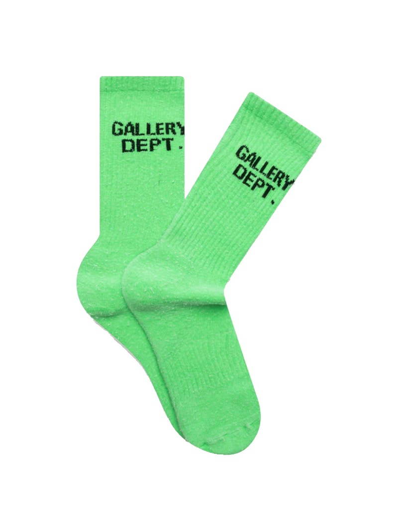 Gallery Dept. Clean Socks Flo Green