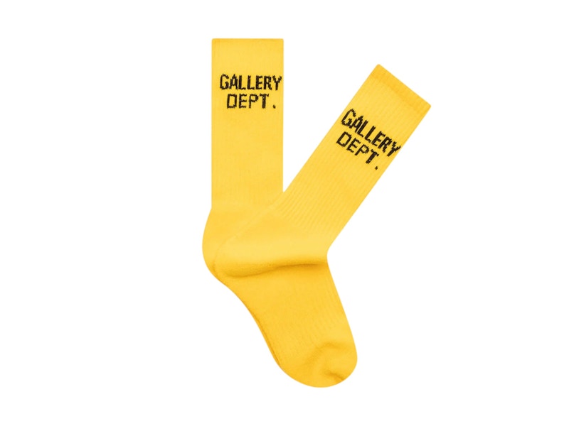 Gallery Dept. Clean Socks Yellow